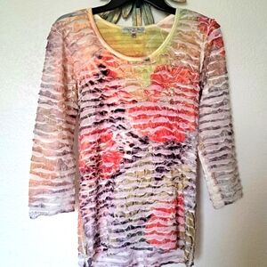 Women's 3/4 Sleeve Top Size MP Vintage Suzie